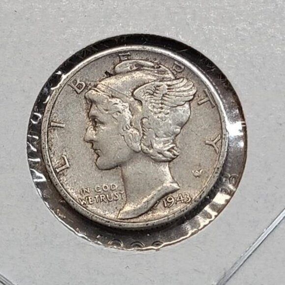 Lot of 4 Silver Mercury Dimes... Great Condition... In Protective Sleeves - Picture 7 of 8